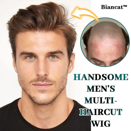 Biancat™ Handsome Men's Multi-Haircut Wig