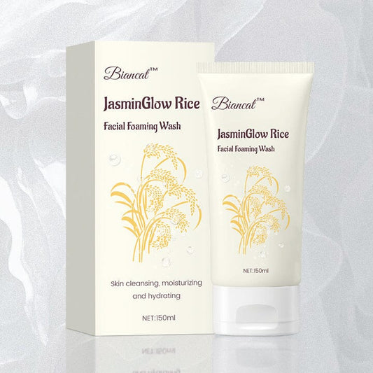 Biancat™ JasminGlow Rice Facial Foaming Wash